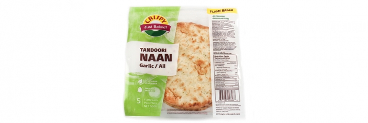 Crispy Naan - Tandoori Garlic