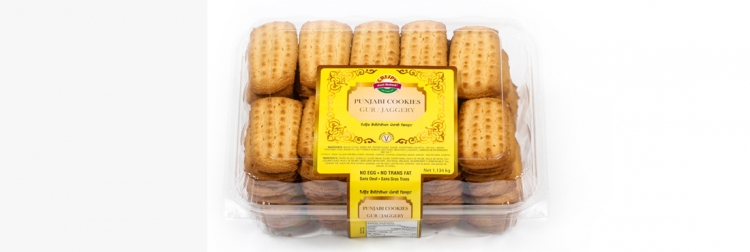 Crispy Cookies - Punjabi Gur