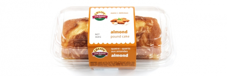 Crispy Sliced Pound Cake - Almond