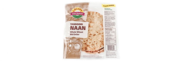 Crispy Naan - Tandoori Whole Wheat