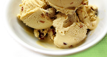 Almond & Walnut Biscotti Ice Cream 